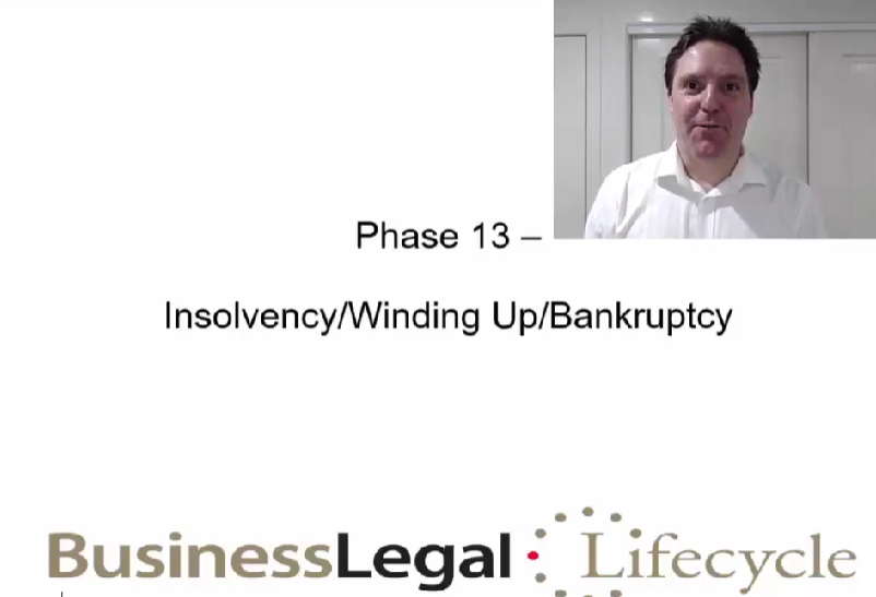 Phase 13 – Insolvency & Winding Up