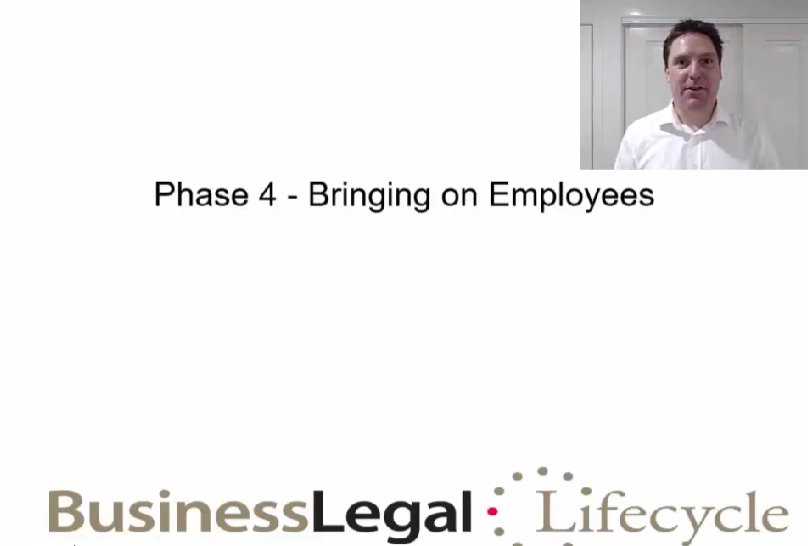 Phase 4 – Bringing on Employees